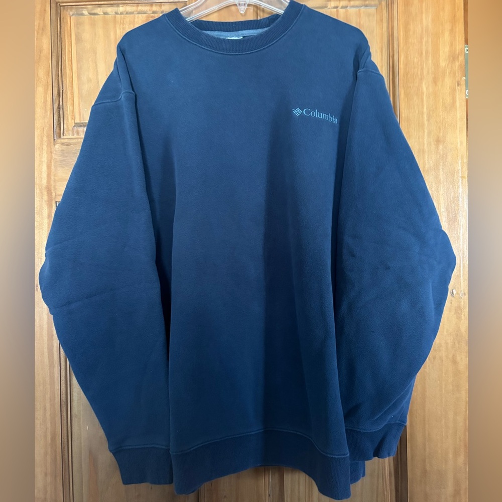 Columbia Men's Deep Blue Crewneck Sweater